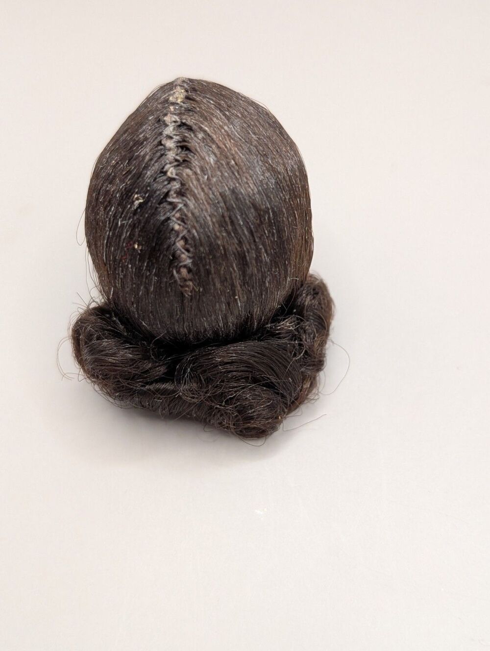 Vintage Madame Alexander  Doll head parts replacement black hair. - Picture 4 of 5